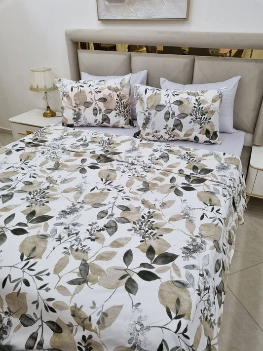 غطاء سرير مع غطاء وسادة
